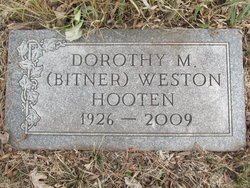 Dorothy Marie <I>Bitner</I> Hooten 