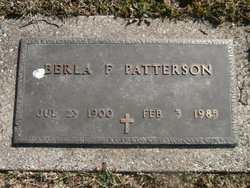 Berla Day “Beula” <I>French</I> Patterson 