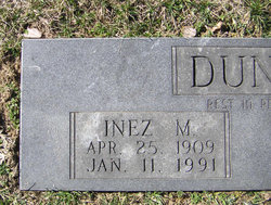 Inez Marie <I>Dacon</I> Dunn 