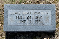 Lewis Bible Parsley 