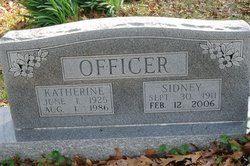 Katherine Virginia <I>Carroll</I> Officer 