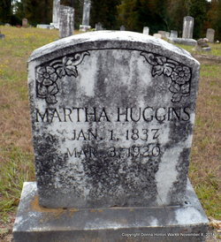 Martha Ann <I>Snead</I> Huggins 