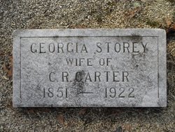 Georgia Caroline <I>Storey</I> Carter 