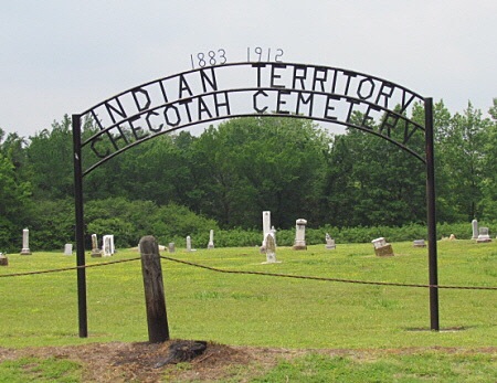 Indian Territory Checotah Cemetery