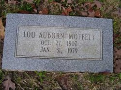 Lou Auborn <I>Borden</I> Moffett 