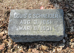 Louis C Schneider 