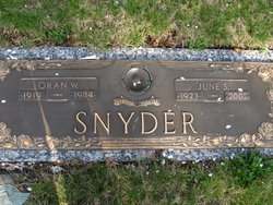 June S. <I>Spangler</I> Snyder 
