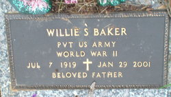 Willie Sterling Kemp Baker 