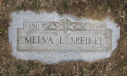 Melva L <I>Skeens</I> Speidel 