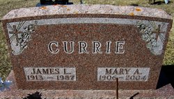 Mary Althea <I>Wolfe</I> Currie 