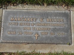 Margaret K. <I>Kelly</I> Bellue 