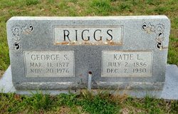 Katie Lee <I>Howard</I> Riggs 