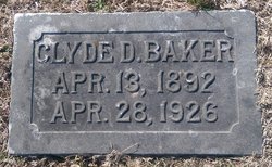 Clyde D Baker 