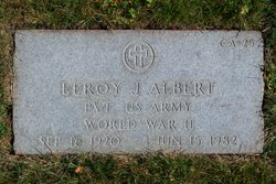 Leroy J Albert 