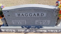 Alice Ella Haggard 