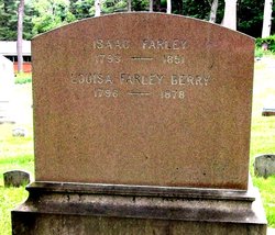 Mrs Louisa Farley <I>Bartlett</I> Berry 