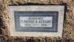 Florence <I>Edwards</I> Bessant 