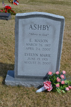 Evelyn Marie <I>Middaugh</I> Ashby 