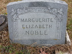 Marguerite Elizabeth <I>Pugh</I> Noble 