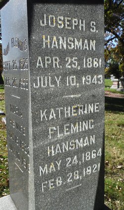 Katherine <I>Fleming</I> Hansman 