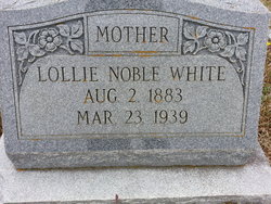 Lollie L. <I>Noble</I> White 