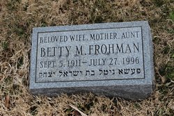 Betty <I>Miller</I> Frohman 