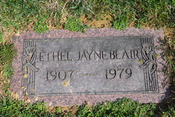 Ethel <I>Jayne</I> Blair 
