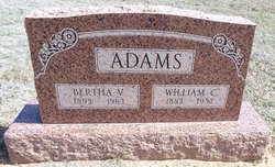 Bertha <I>Vagt</I> Adams 