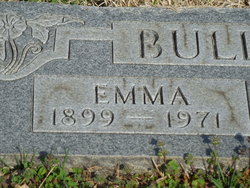 Emma <I>Williams</I> Bullock 