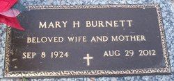 Mary <I>Hendley</I> Burnett 