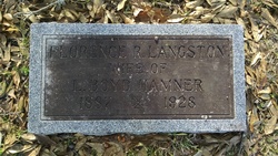 Florence Revece <I>Langston</I> Hamner 