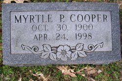 Myrtle <I>Pate</I> Cooper 