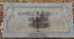 Beatrice Gladine <I>Black</I> Burkett 