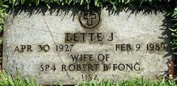 Bette Jeanne Fong 