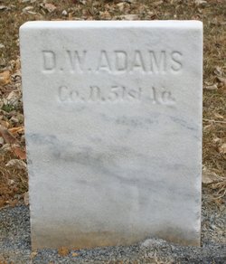 Pvt Daniel W. Adams 