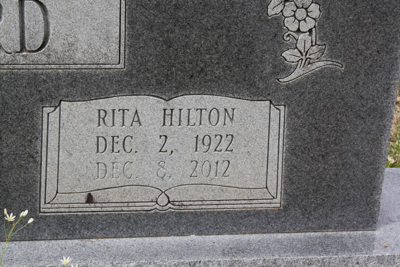 Rita Hilton Ballard (1922-2012)