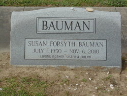 Susan Esther <I>Forsyth</I> Bauman 