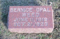 Bernice Opal Weed 