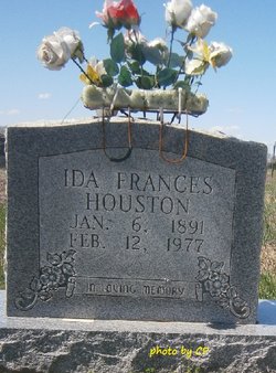 Ida Frances <I>Brewer</I> Houston 