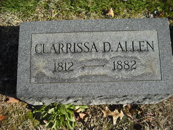 Clarrissa Clancey <I>Davis</I> Allen 