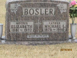 Elizabeth <I>Seidl</I> Bosler 