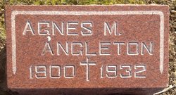 Agnes Mae <I>Mayfield</I> Angleton 