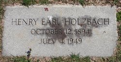Henry Earl Holzbach 
