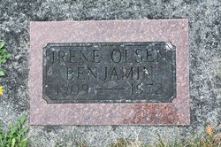 Irene <I>Olsen</I> Benjamin 