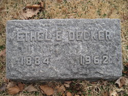 Ethel E. <I>Kinsey</I> Decker 