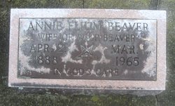 Annie Myrtle Lovelace <I>Elium</I> Beaver 