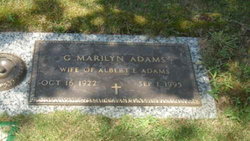 Genevieve Marilyn <I>Babbitt</I> Adams 