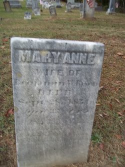 Mary Anne <I>Fisher</I> Brown 