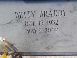 Betty Ann <I>Braddy</I> Baker 