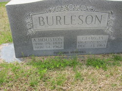 Martha Georgia <I>Mabley</I> Burleson 